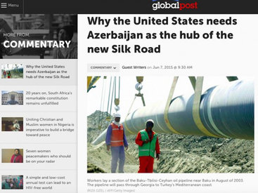 Элин Сулейманов о том, по какой причине США нужен Азербайджан