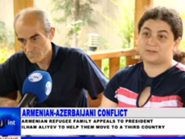 Бежавшая из Армении и живущая в Баку семья не хочет на родину