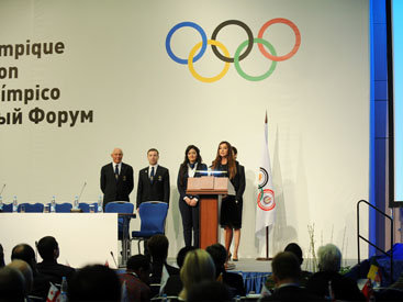 Мехрибан Алиева: "Если Баку удостоится чести организовать Олимпийские игры 2020 года, то мы соберем весь мир на честных и справедливых соревнованиях" - ФОТО