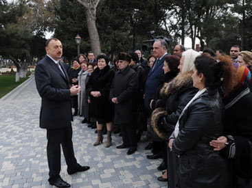 Президент Ильхам Алиев: "В каждом населенном пункте, в каждом бакинском поселке должны быть созданы нормальные, хорошие условия" - ОБНОВЛЕНО - ФОТО