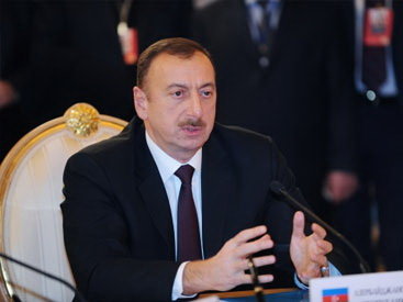 Президент Ильхам Алиев: "Азербайджан настроен на конструктивное и активное участие во всех процессах в рамках СНГ" – ОБНОВЛЕНО – ФОТО