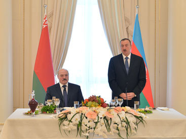 Президент Ильхам Алиев: "Азербайджан и Беларусь поддерживают друг друга всегда, во всех международных структурах и проявляют солидарность" - ОБНОВЛЕНО - ФОТО