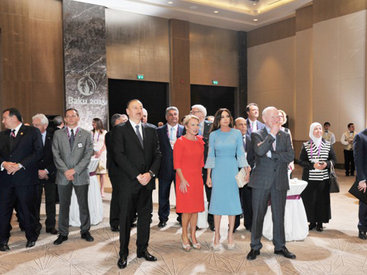 От имени Президента Ильхама Алиева и его супруги Мехрибан Алиевой организован прием для членов Олимпийской семьи - ОБНОВЛЕНО - ФОТО