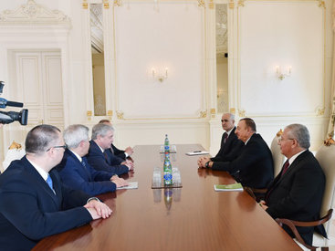 Президент Ильхам Алиев принял вице-премьера Беларуси - ФОТО