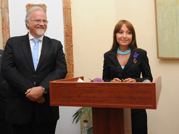 Наргиз Пашаевой вручен французский Орден Академических Пальм офицерской степени - ФОТО