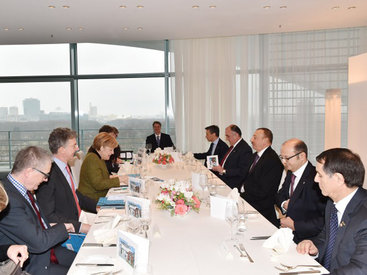 Состоялась встреча Президента Ильхама Алиева и Ангелы Меркель - ОБНОВЛЕНО - ФОТО - ВИДЕО