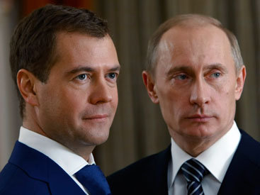 Путин внес в Госдуму кандидатуру Медведева на пост главы правительства РФ