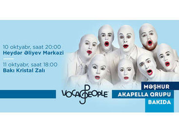 В Баку впервые выступит знаменитая группа "Voca People" - ВИДЕО