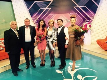 Гости из Москвы на передаче Ламии Алекпергызы - ФОТО