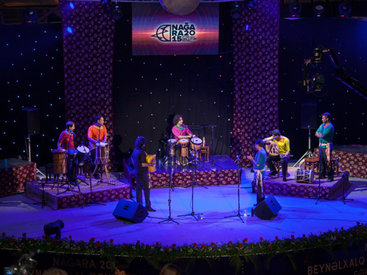 Şəkidə bu dəfə iranlılar oxudu, özbəklər ustad dərsi keçdi - FOTOLAR
