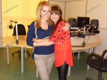 Lalə Məmmədova Kəpəz FM-in "AynA"sında - FOTO