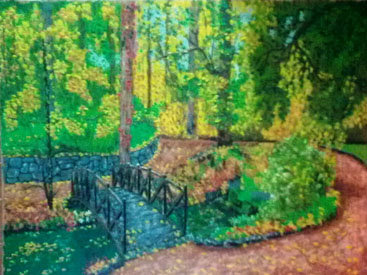 "Картинная галерея Day.Az": Интересные работы со цветной солью и пластилином - ФОТО