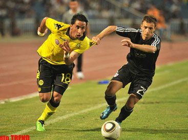 Ответный футбольный матч раунда плей-офф Лиги Европы "Карабах" - "Боруссия" - ФОТОСЕССИЯ