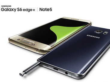 Samsung представила Galaxy Note 5 и Galaxy S6 edge+