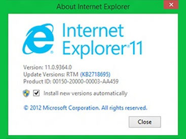 Internet Explorer 11 стал быстрее предшественников