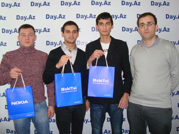 Награждены победители конкурса друзей, проведенного на Мой Day и Mənim Day.Az – ВИДЕО