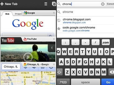 Chrome заработал на iPhone и iPad