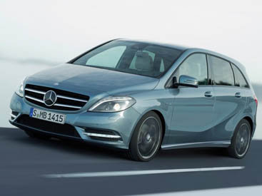 Mercedes-Benz B-Class 2012 – обновление компактного класса "B" от Мерседес - ФОТОСЕССИЯ