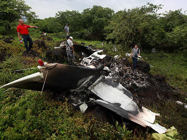 Крушение вертолета в Мексике, есть погибшие - ФОТО