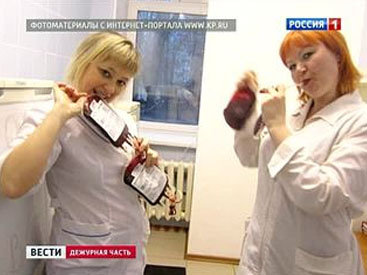 Российские медсестры устроили фотосессию