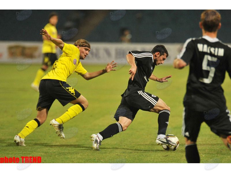 Ответный футбольный матч раунда плей-офф Лиги Европы "Карабах" - "Боруссия" - ФОТОСЕССИЯ