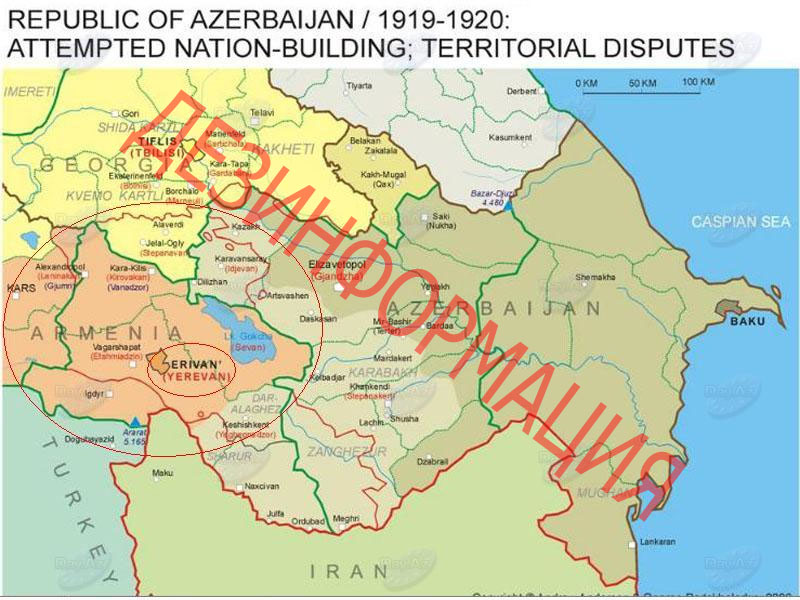 Известный картографический ресурс искажает историю Азербайджана – ФОТО