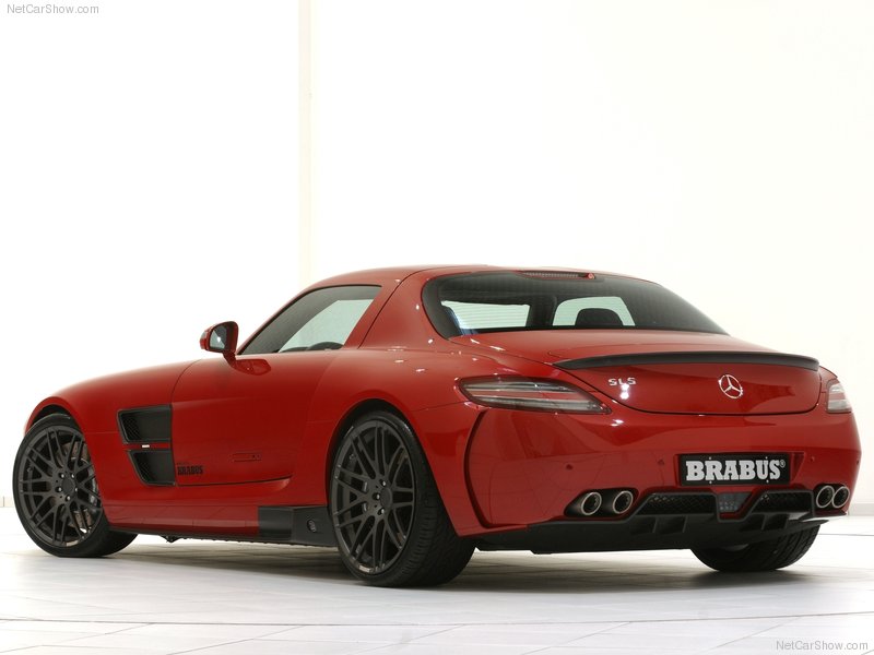 Новый стайлинг спорткара Mercedes SLS AMG от Brabus - ФОТОСЕССИЯ