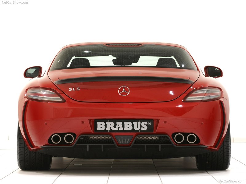 Новый стайлинг спорткара Mercedes SLS AMG от Brabus - ФОТОСЕССИЯ