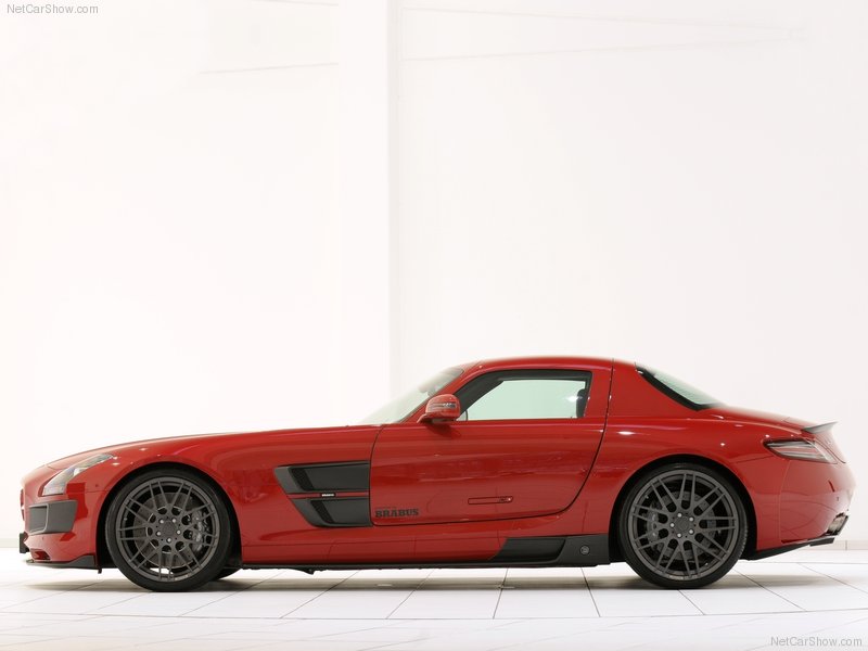 Новый стайлинг спорткара Mercedes SLS AMG от Brabus - ФОТОСЕССИЯ