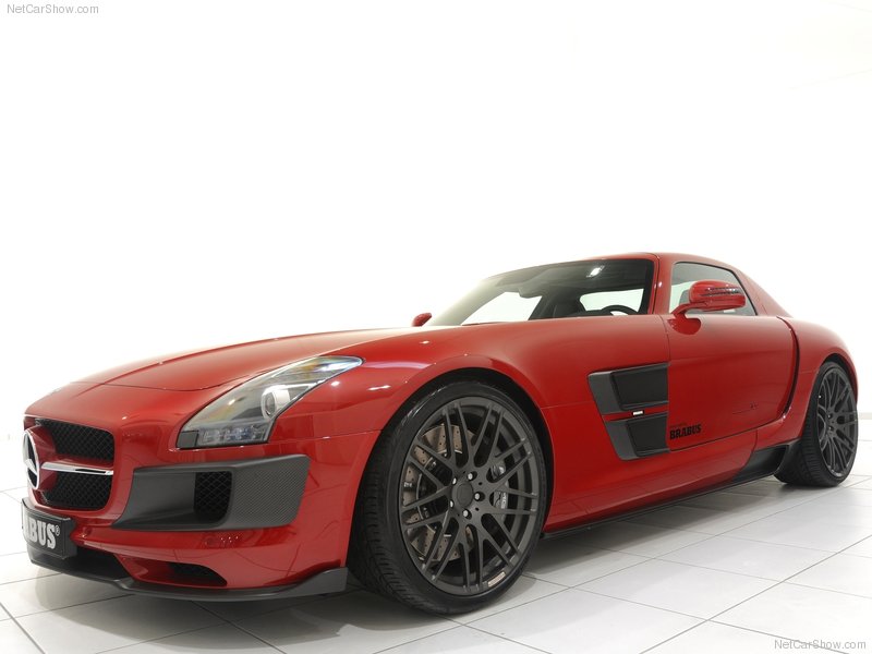 Новый стайлинг спорткара Mercedes SLS AMG от Brabus - ФОТОСЕССИЯ