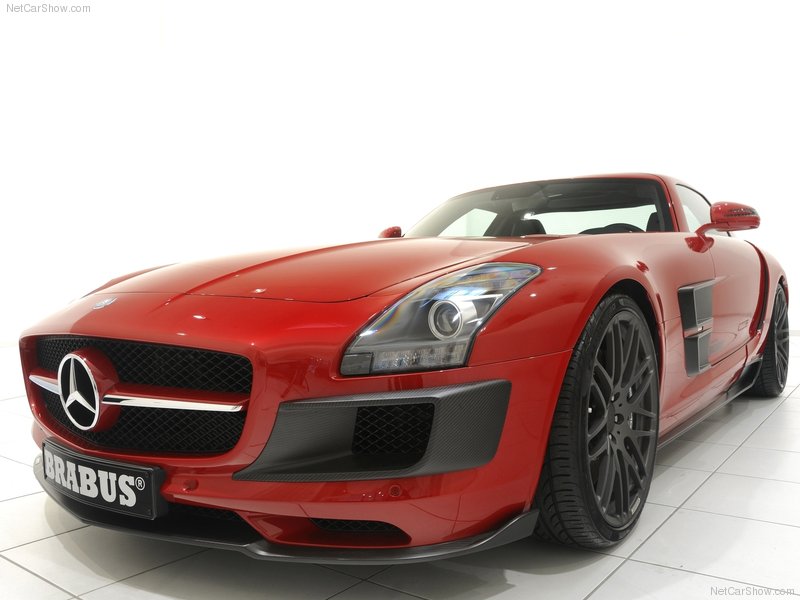 Новый стайлинг спорткара Mercedes SLS AMG от Brabus - ФОТОСЕССИЯ