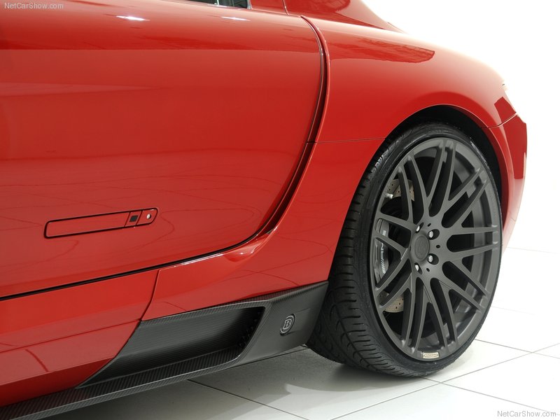 Новый стайлинг спорткара Mercedes SLS AMG от Brabus - ФОТОСЕССИЯ