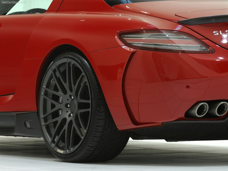 Новый стайлинг спорткара Mercedes SLS AMG от Brabus - ФОТОСЕССИЯ