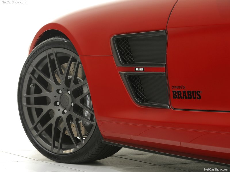 Новый стайлинг спорткара Mercedes SLS AMG от Brabus - ФОТОСЕССИЯ