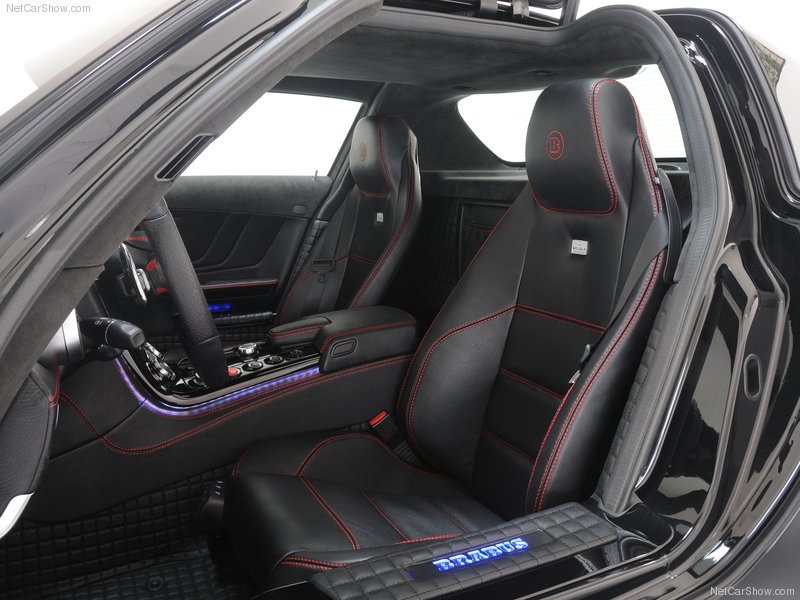 Новый стайлинг спорткара Mercedes SLS AMG от Brabus - ФОТОСЕССИЯ