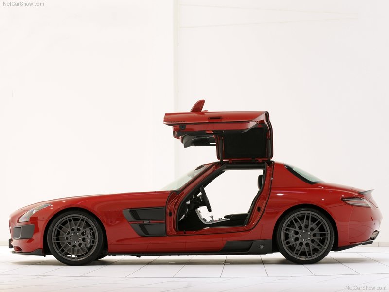 Новый стайлинг спорткара Mercedes SLS AMG от Brabus - ФОТОСЕССИЯ