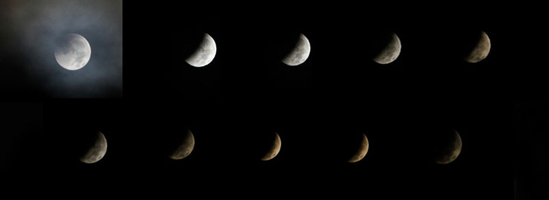 Самое необычное лунное затмение за последние несколько сот лет – ФОТОСЕССИЯ