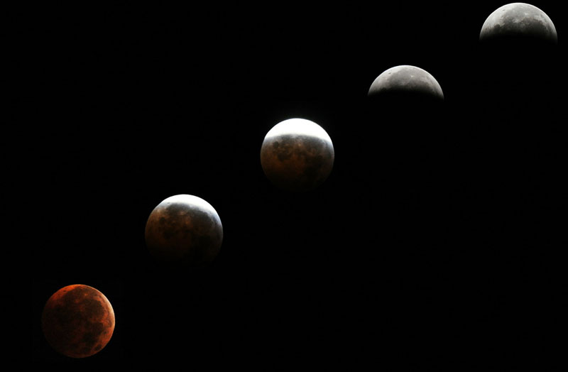 Самое необычное лунное затмение за последние несколько сот лет – ФОТОСЕССИЯ
