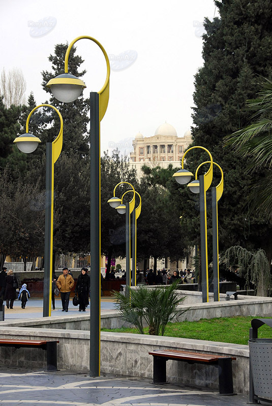 Самые красивые уголки бакинских парков - ФОТОСЕССИЯ