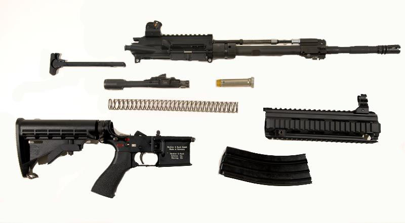 Штурмовые винтовки HK416, HK417 - ФОТО