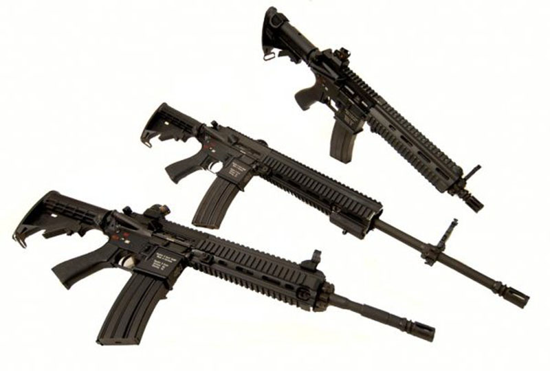 Штурмовые винтовки HK416, HK417 - ФОТО
