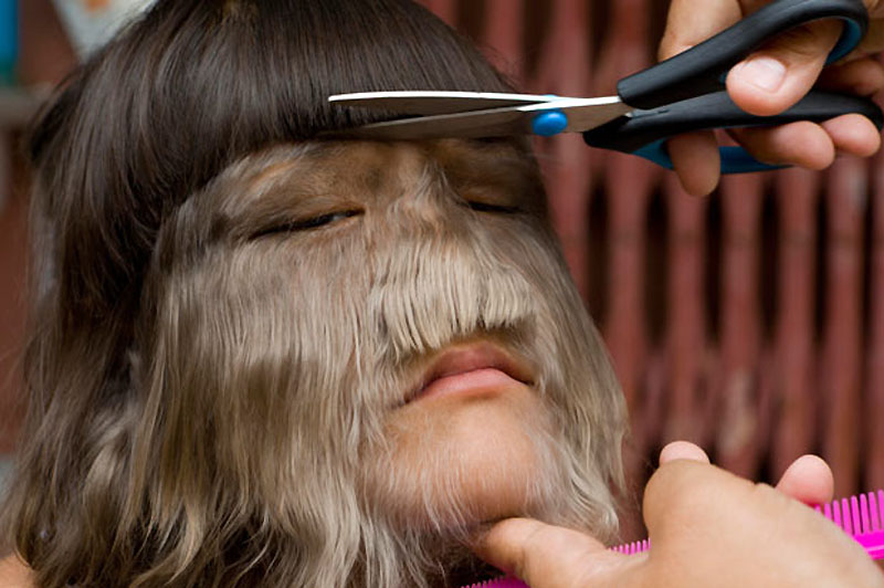 Книга Рекордов Гиннеса "засекла" самую волосатую девочку в мире - ОБНОВЛЕНО - ФОТО