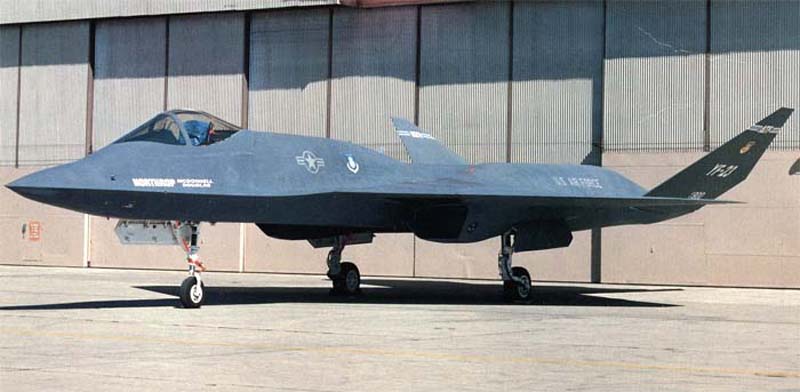 Многоцелевой истребитель F-23 Black Widow II - ФОТО