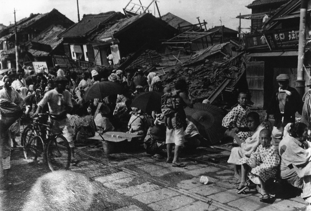 Эхо из прошлого: Землетрясение 1923 года в Японии - ФОТОСЕССИЯ