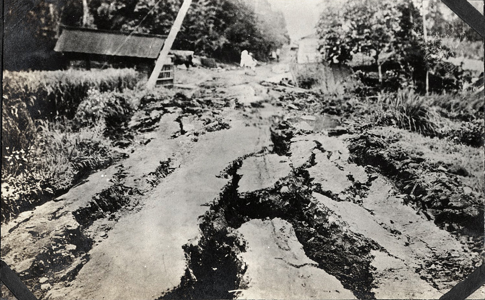 Эхо из прошлого: Землетрясение 1923 года в Японии - ФОТОСЕССИЯ