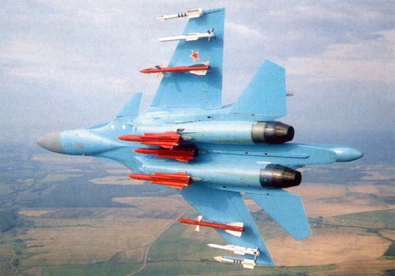 Фронтовой бомбардировщик Су-34 - ФОТО