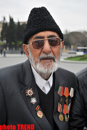 В Азербайджане отмечают День Победы - ФОТО