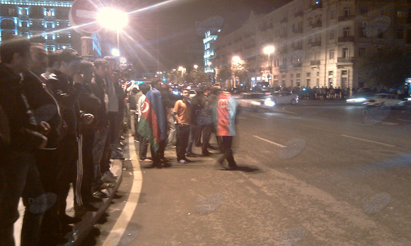 В Азербайджане празднуют победу на "Евровидении" - ОБНОВЛЕНО - ФОТО - ВИДЕО