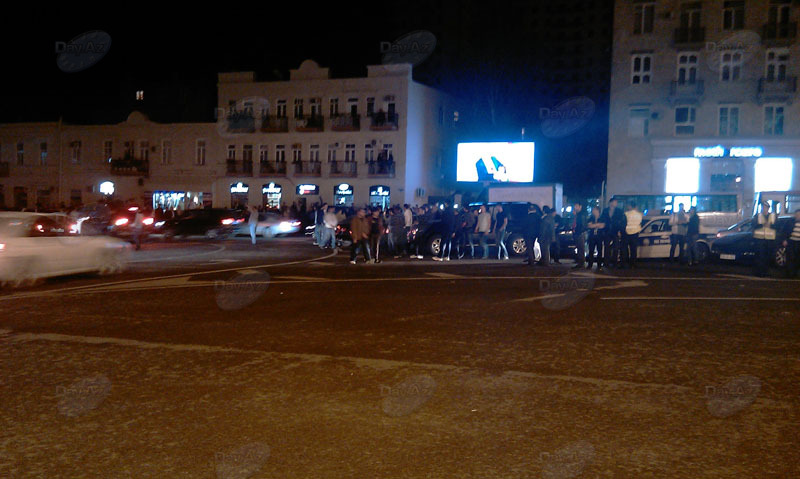 В Азербайджане празднуют победу на "Евровидении" - ОБНОВЛЕНО - ФОТО - ВИДЕО