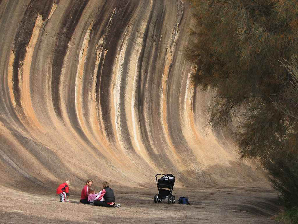Wave Rock: удивительная скала-волна - ФОТОСЕССИЯ